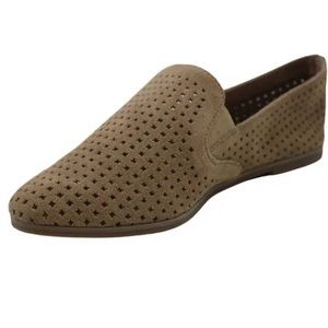Lucky Brand Womens Carthy Suede Closed Toe Loafers